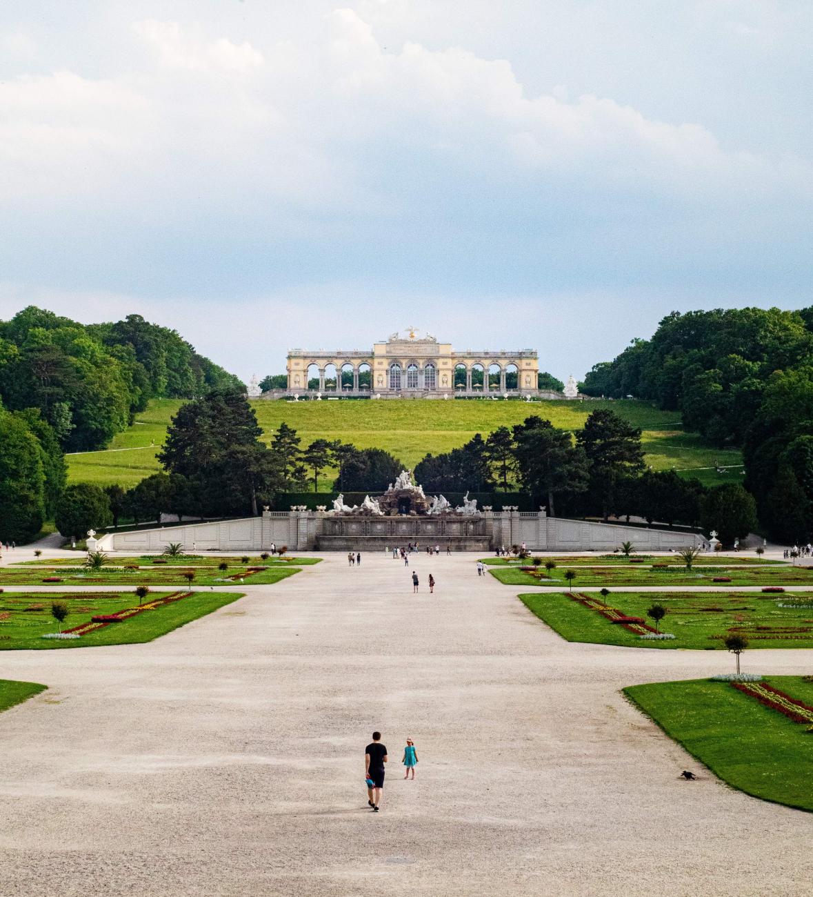 Blick zur Gloriette